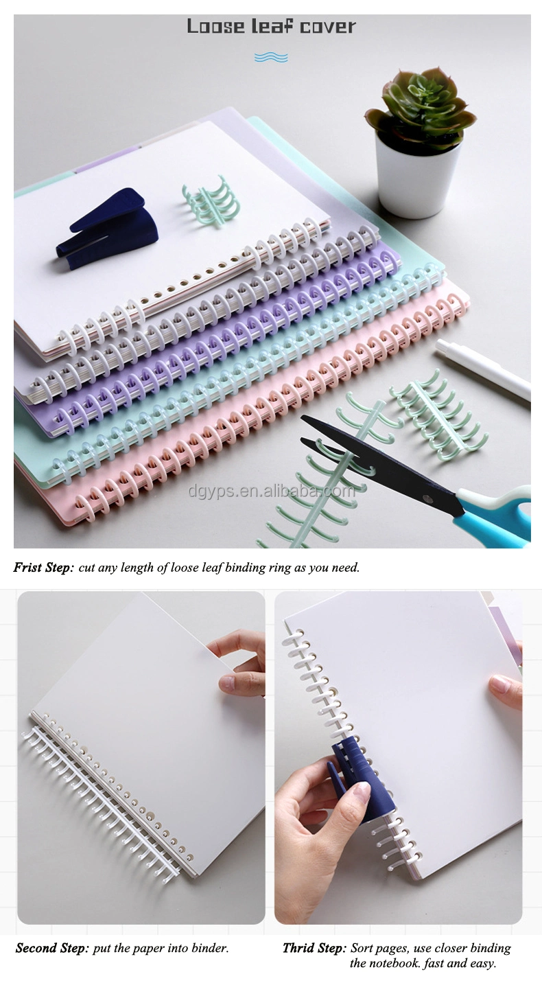  Plastic Loose Leaf  Binder Clip