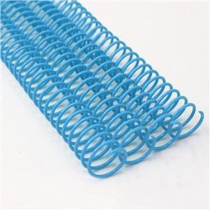 ม้วนเข้าเล่มพลาสติก PVC สีฟ้า 14 มม. (9/16")