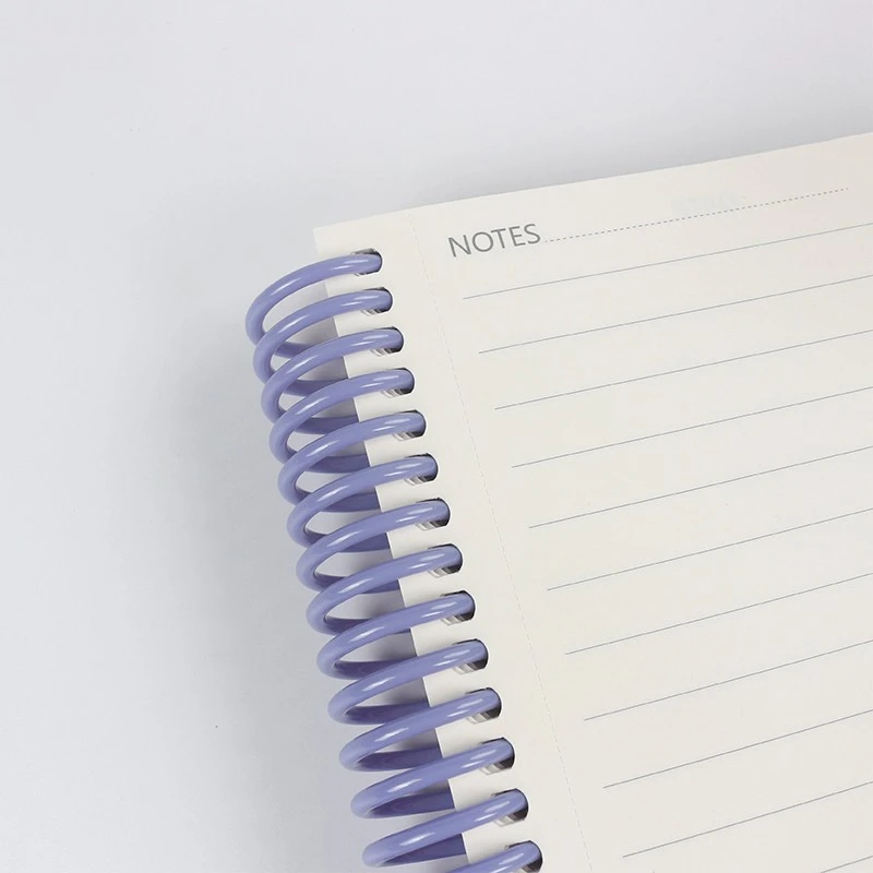 A4 Hardcover Spiral Binding Notebook With Paper Cover 100 Sheets Custom Design For Students-Gift Journal factory