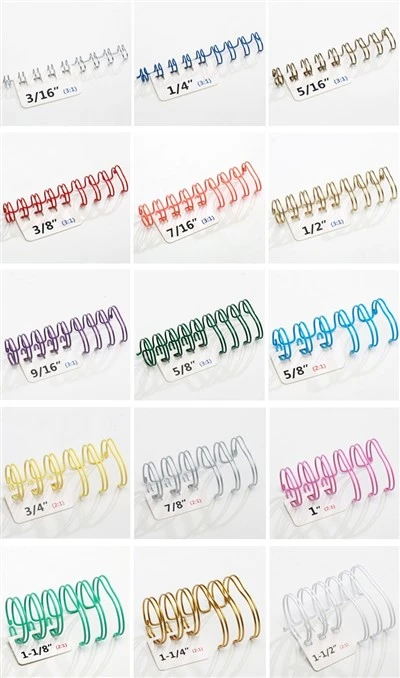 YPS Office Double Loop Nylon Spiral Binding Coil รุ่น 1/4--1 3/4 สำหรับบรรจุภัณฑ์พลาสติก/กระดาษไนลอน และกล่องแหวน